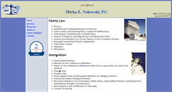 Desktop Screenshot of nakovskilaw.com